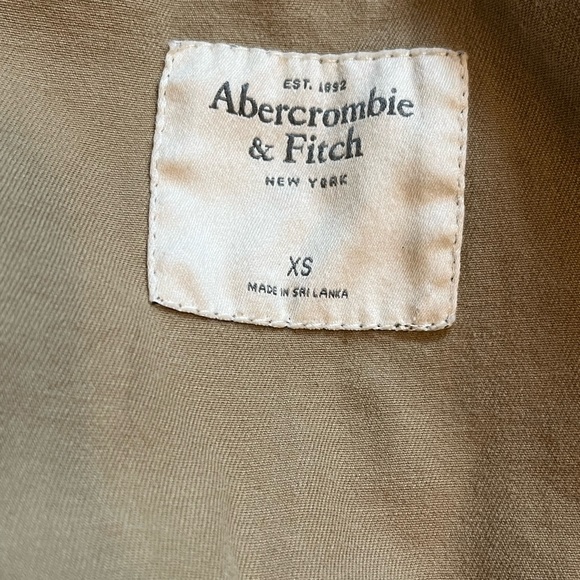 Abercrombie & Fitch New York Cargo Utility Hooded Zipped Jacket Size XS - Picture 8 of 9